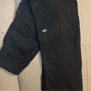 Alo Black Sweatpants xxs